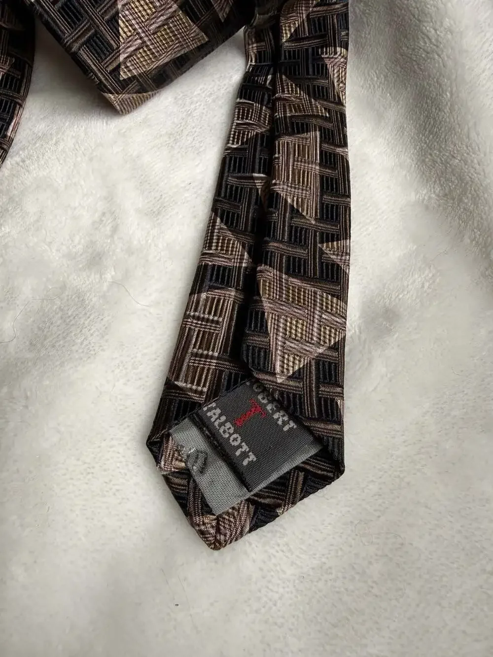 Robert Talbott Best of Class for Nordstrom Men's Hand Sewn Silk Necktie, Brown a